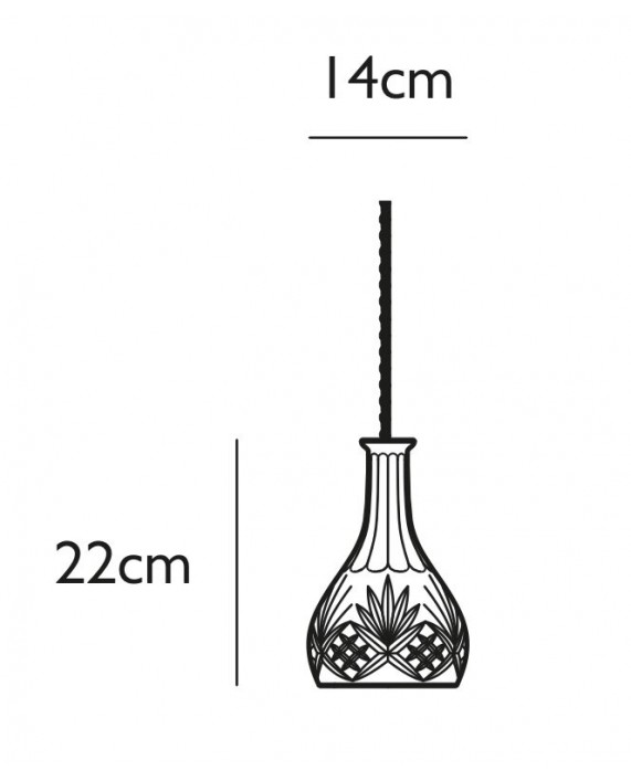 Lee Broom Bell Decanterlight Pendant Lamp